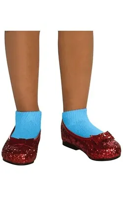 £33.18 • Buy Licensed Dorothy Wizard Of Oz Child Sequin Ruby Red Slipper Shoes Costume Access