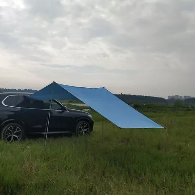 Army Green Car Side Awning Rooftop Tent For Long Lasting Camping Shelter • $104.92