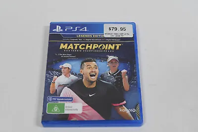 $22.95 • Buy Matchpoint Tennis Championships Legends Edition - Sony PlayStation 4 (PS4) Game