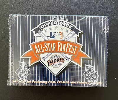 1992 Upper Deck Mlb All-star Fanfest  54 Card Set - Factory Sealed • $6