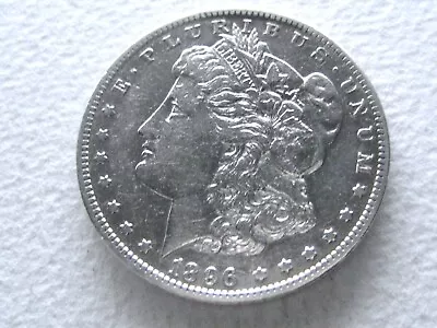 1896-S Morgan Dollar Rarer Date Unusually Strong Details (21-G)+++ • $382