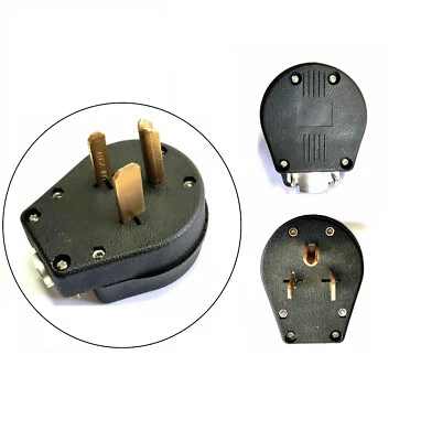 $11.99 • Buy 220v WELDER DRYER POWER PLUG 50 AMP 208 220 250 VOLT MALE 6-30P WELDING 6-50P