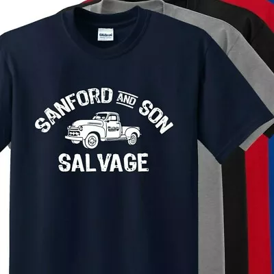 Red Foxx Sanford And Sons Salvage TV Show Mens T-shirt • $16.12