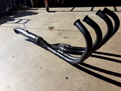 $190 • Buy 1978 HONDA CB750 OEM EXHAUST 4 INTO 1 PIPES Complete Exhaust Oem Clean