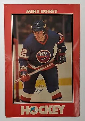 Mike Bossy NY Islanders Autographed 11x16 Pull Out Magazine Poster  • $26.94