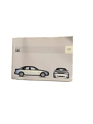 2004 Volvo S80 Owners Manual 13.000.09.03 • $10