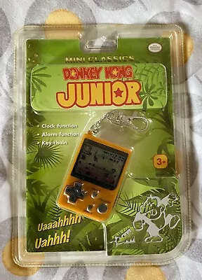 Brand New & Sealed - Donkey Kong Junior Nintendo Mini Classics Keyring Game • £26.99