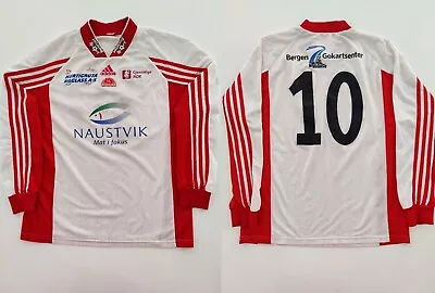 IL Sandviken Norway Adidas Player Issue Match Worn 98 Shirt Jersey Size Womens L • $69.99