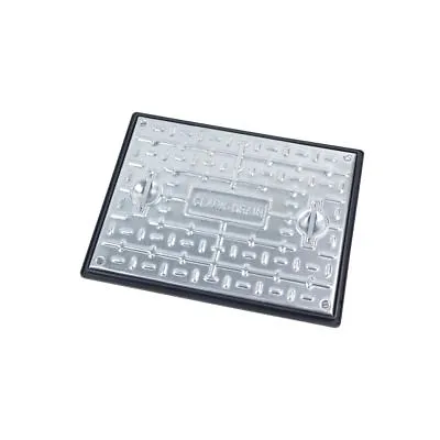 CLARK DRAIN PC6BG3 5T LOCKING Galvanised Manhole Cover Galvanised Steel/Black • £42.99