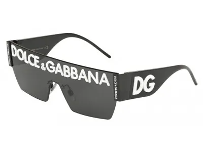 $425 • Buy Dolce & Gabbana Sunglasses DG2233  01/87 Black Gray Man