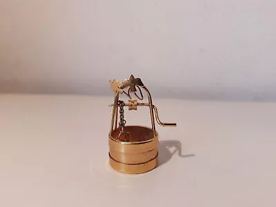 $14.99 • Buy Vintage Mexican Dollhouse Miniature Garden Patio Decor Wishing Well Statue