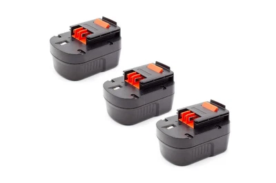 £135.60 • Buy 3x BATTERY 1500mAh Ni-Mh For Black & Decker FS12PSK / FSD122 / A12 / A12EX / A12