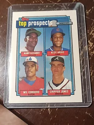 1991 Topps Top Prospects Chipper Jones (braves) #551 • $3