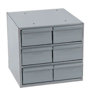 Durham Steel Storage Parts Drawer Cabinet 11-3/4x11-5/8x10-7/8 6 Compartments • $111.93
