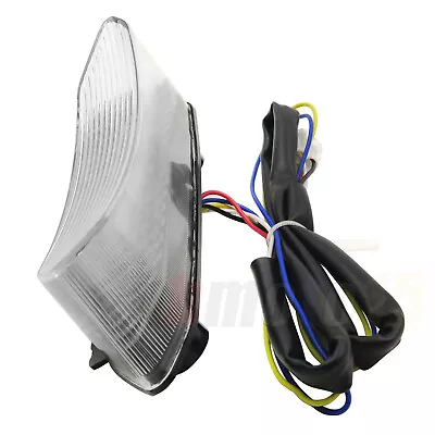 Clear Tail Brake Light Turn Signals For Yamaha Yzf R1 Yzf-R1 Yzfr1 2002 2003 Led • $28.89