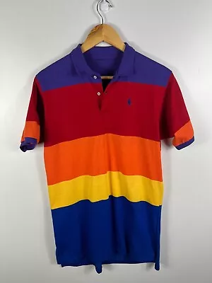 Polo Ralph Lauren Polo Shirt Men's Size Small Short Sleeve Top  Stripe • $34.99