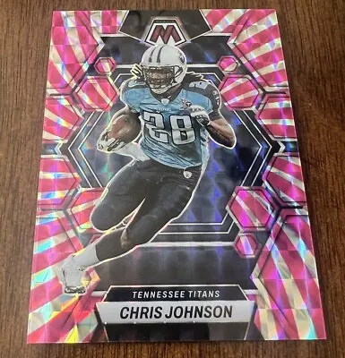 2023 Mosaic FOTL Pink Swirl /11 Chris Johnson Tennessee Titans #242 • $29.99