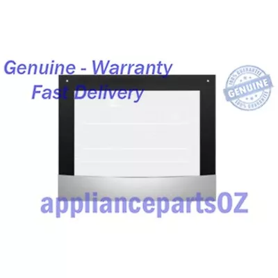 0038777625 Westinghouse Oven Door Panel Glass/SST WVE61*SA Series Genuine Parts • $144.95