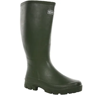 Regatta Mens Mumford II Outdoor Wellies Welly Wellington Boots - Deep Green • $46.50