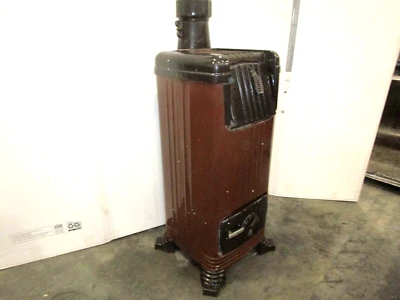 $599.95 • Buy Vintage Sears Roebuck Cast Iron Porcelain Wood Coal Stove