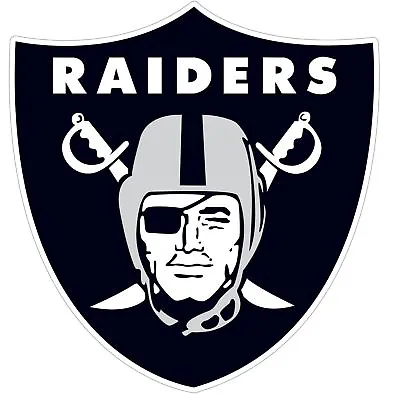 Las Vegas Raiders NFL Color Vinyl Decal Decal Sticker - You Pick The Size • $3.75