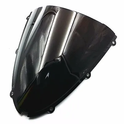 Black Windscreen Windshield For Kawasaki NINJA ZX6R 636 05-08 ZX10R 1000D 06-07 • $25.12