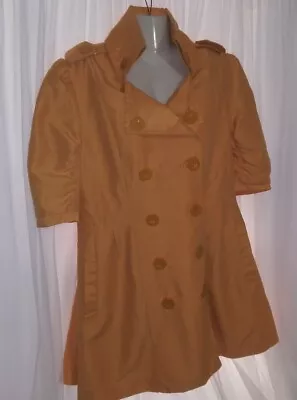 Nice Women S Rue 21 Marigold Jacket Sz L • $23.23