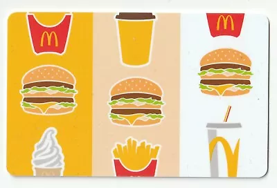 McDonald's No Value Collectible Gift Card Mint #20 Hamburger Slot Machine • $1.20