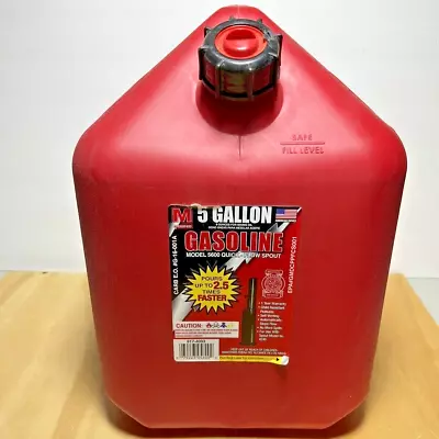 Midwest Can 5610 5 Gallon FMD Gas Can New Unused With Tag New • $34.99
