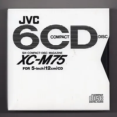 JVC XC-M75 - 6 CD Cartridge / Six-Compact-Disc Magazine • $9.95