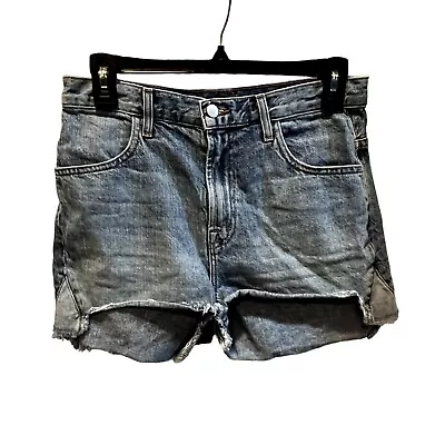 J Brand Jean Shorts Womens Size 26 Blue Booty Daisy Duke Cutoffs Fray Distressed • $10.13