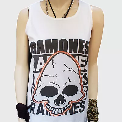 Ramones Punk Rock T-shirt Sleeveless Unisex Vest Top S-2XL • £14.99