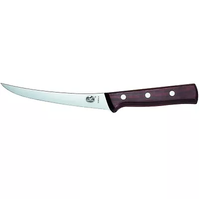 Victorinox 6  Boning Knife Curved Blade Semi-stiff Maple Wood Handle 5.660... • $54.40