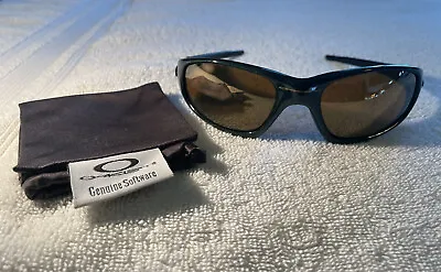Oakley Straight Jacket Moss Sunglasses - Gold Iridium - NEAR MINT • $159.99