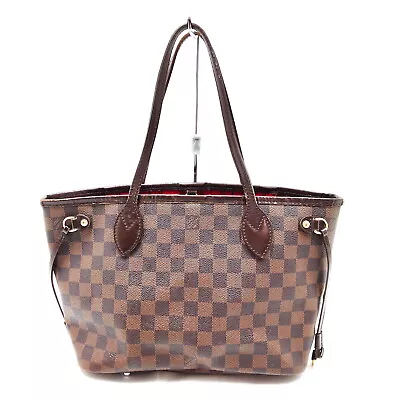 Louis Vuitton LV Tote Bag  Neverfull PM Brown Damier  1054132 • $314