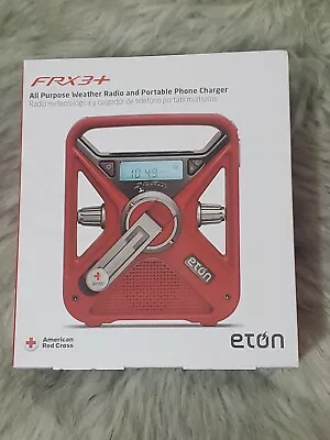 Eton FRX 3+ American Red Cross Solar All Purpose Weather Radio Phone Charger • $35.49