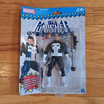 Marvel Legends Retro Series 6-inch Punisher Action Figure Hasbro 2017 Sealed • $49.99