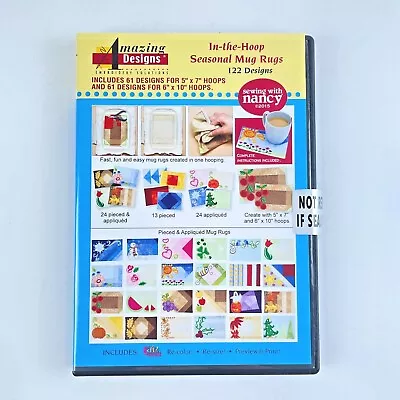 AMAZING DESIGNS Machine Embroidery CDs (YOU CHOOSE)  - USED • $12