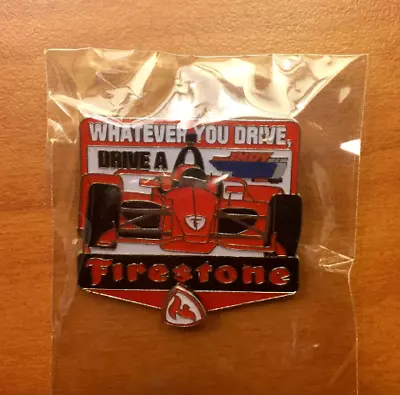 NEW 2018 102nd INDY 500 FIRESTONE COLLECTIBLE INDY CAR LAPEL PIN • $5.50