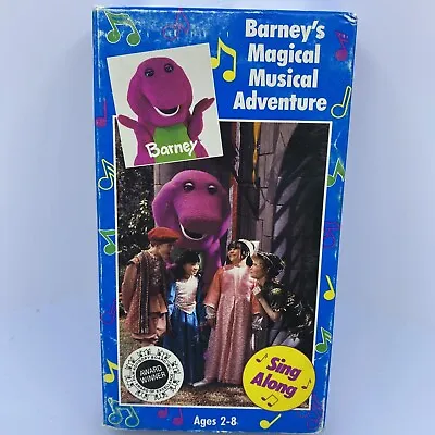 $11.99 • Buy Barney - Barneys Magical Musical Adventure (VHS, 1993)   FREE SHIPPING!