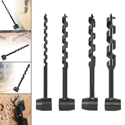 Carbon Steel Wood Auger Drill Bit Manual Durable Portable Sturdy Bushcraft Hand • £12.06