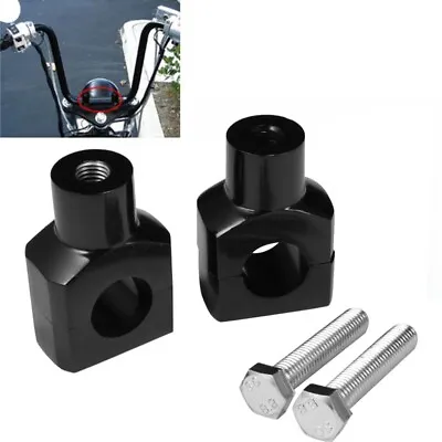 For Kawasaki Vulcan 900 Classic Custom Black 1''inch Handlebar Risers Clamps • $38.99