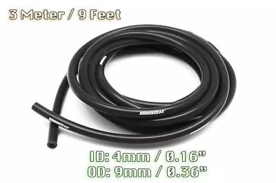 $10.99 • Buy 3 Metre Black Silicone Vacuum Hose Air Engine Bay Dress Up 4mm Fit Chevrolet