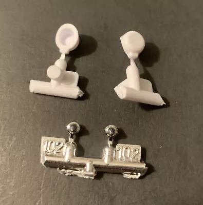 $5.99 • Buy Frenched Taillight Buckets 49 Mercury 123 1582 Revell 1:25 Model Car Parts