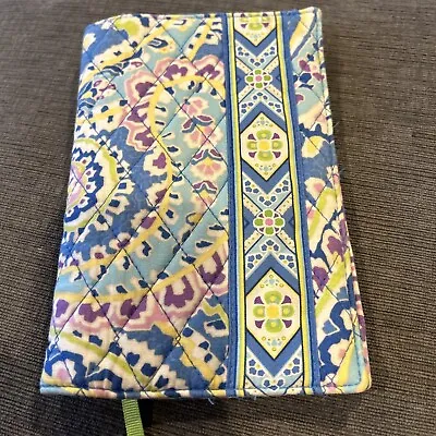 Vera Bradley Capri Blue Paisley Ribbon Bookmark Paperback Cover • $15.99