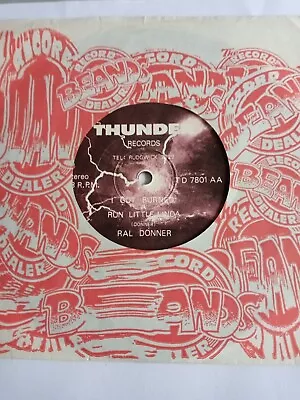 Ral Donner - The Day The Beat Stopped (Thunder TD 7801) • £4