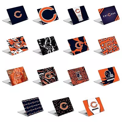 Official Nfl Chicago Bears Vinyl Skin Decal For Apple Macbook Air Pro 13 - 16 • £24.95
