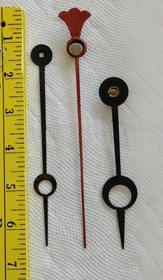 $65 • Buy Pair Of Antique Clock Hands With Sweep (second Hand) For Grandfather, Morbier ?