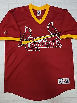 Majestic MLB St. Louis Cardinals Jersey 5 Pujols In Red Size 2XL • $30.32