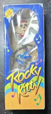 Vintage Music Activated Dancing Rocky Kitty Cat In Box • $26.99